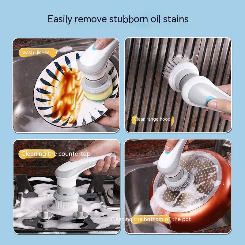 Electric Cleaning Brush 4 In 1