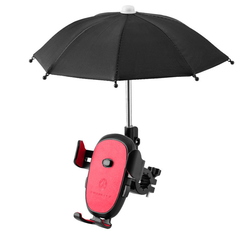 Bicycle Mobile Phone Umbrella With Bracket