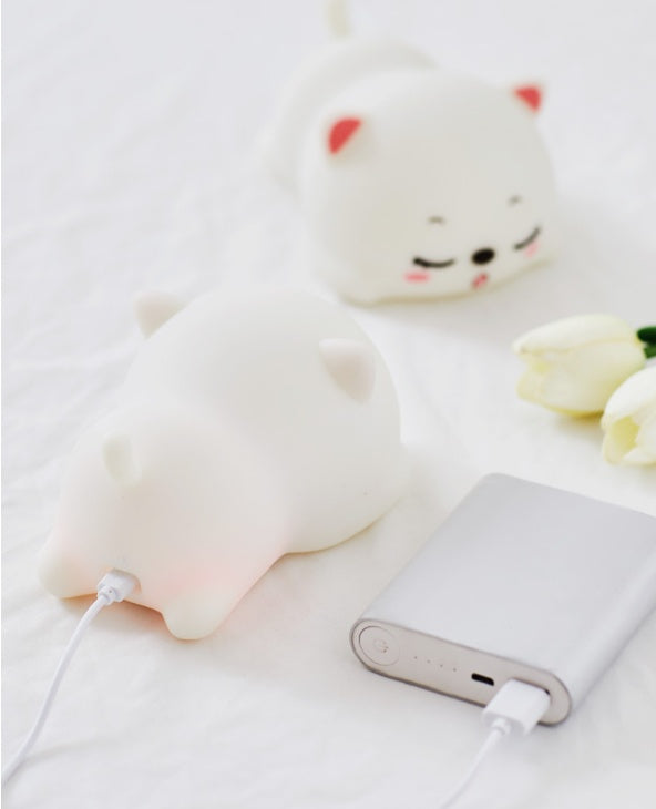 Cute Cat Bedside Night Light