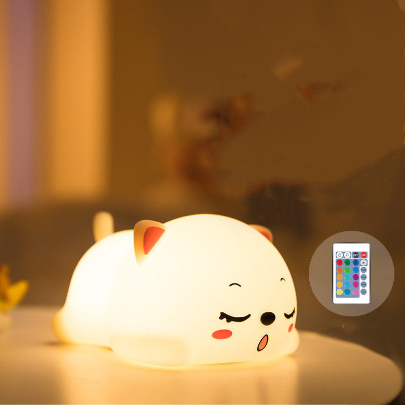 Cute Cat Bedside Night Light