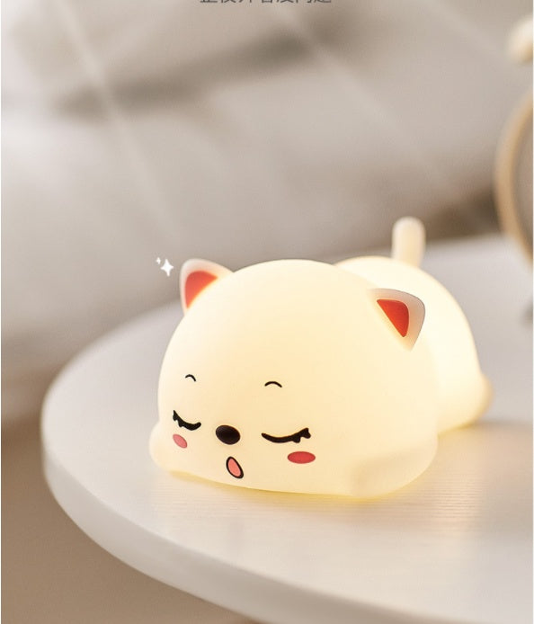 Cute Cat Bedside Night Light