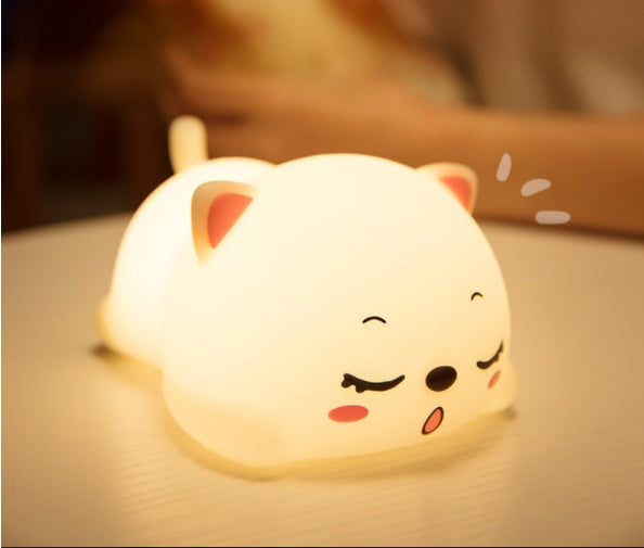 Cute Cat Bedside Night Light