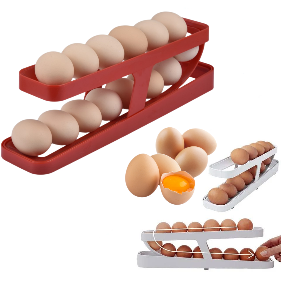 Automatic Rolling Down Egg Dispenser.