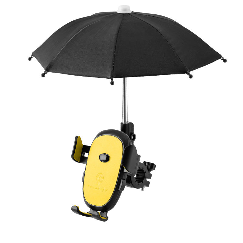 Bicycle Mobile Phone Umbrella With Bracket