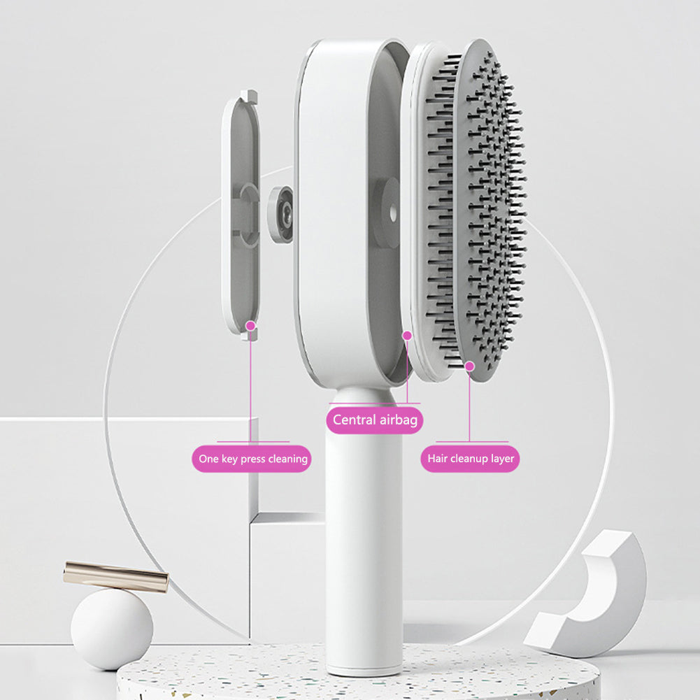 Self Cleaning Hair Brush For WomenCleaning Hair Brush For Women w/o Hair removal function.