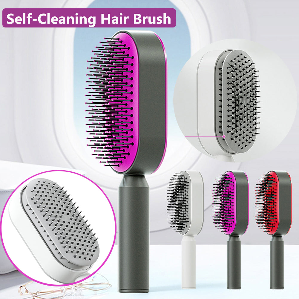 Self Cleaning Hair Brush For WomenCleaning Hair Brush For Women w/o Hair removal function.