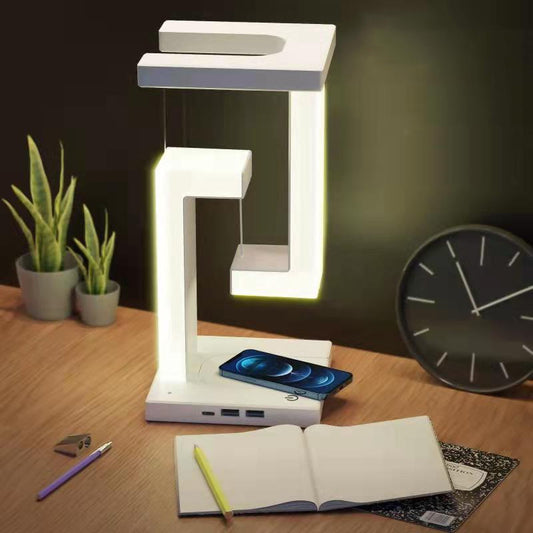 Creative Smartphone Wireless Charging Suspension Table