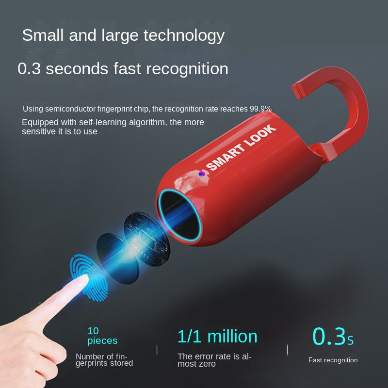 Smart USB Rechargeable Fingerprint Lock